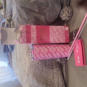 Barbie Pink Logo Tumbler with Straw